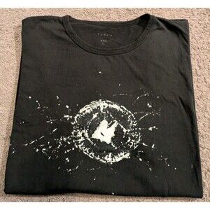 Tesla Cybertruck Elon Musk Black Short Sleeve T-Shirt Men's 2XL